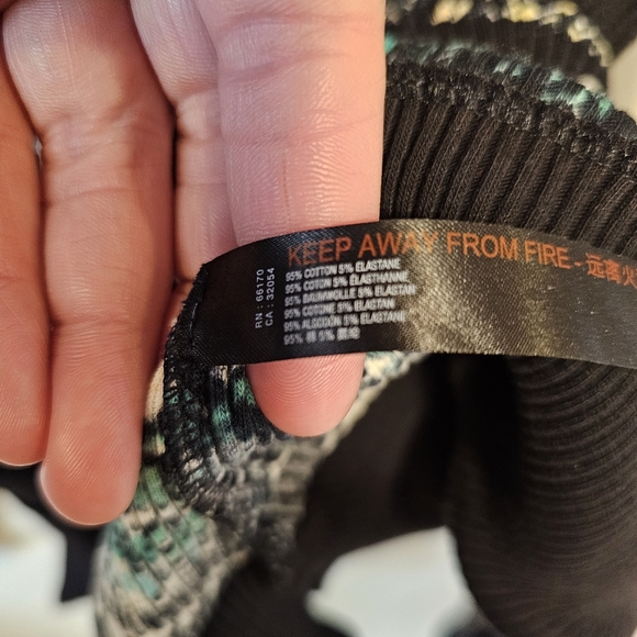 Free People Rally Ribbed Henley Landscape Print Thermal Top - Picture 5 of 8